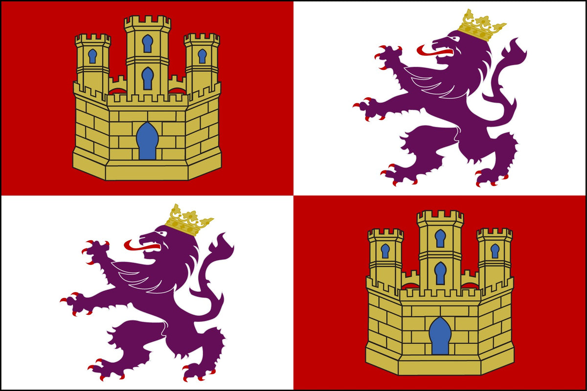 Bandera Castilla y León (para exteriores)