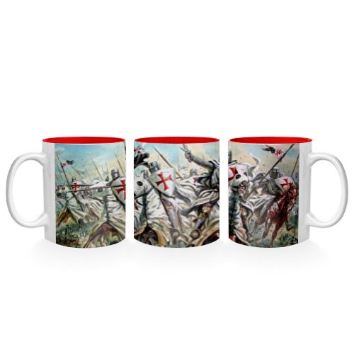 Taza de Cerámica lucha Caballeros Templarios