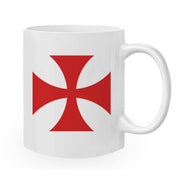 Taza de Cerámica Cruz Templaria