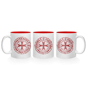Taza de Cerámica Cruz-Sello Templarios
