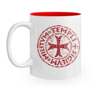 Taza de Cerámica Cruz-Sello Templarios