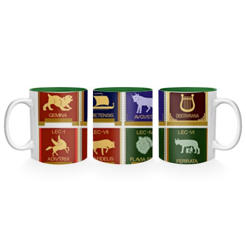 Taza Cerámica Legiones Romanas