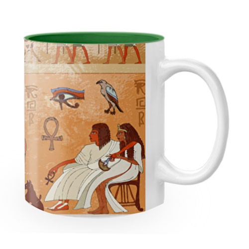 Taza Cerámica faraones y Dioses egipcios
