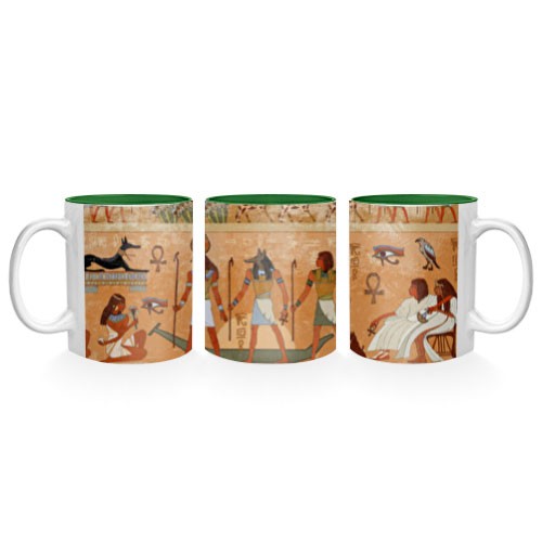 Taza Cerámica faraones y Dioses egipcios