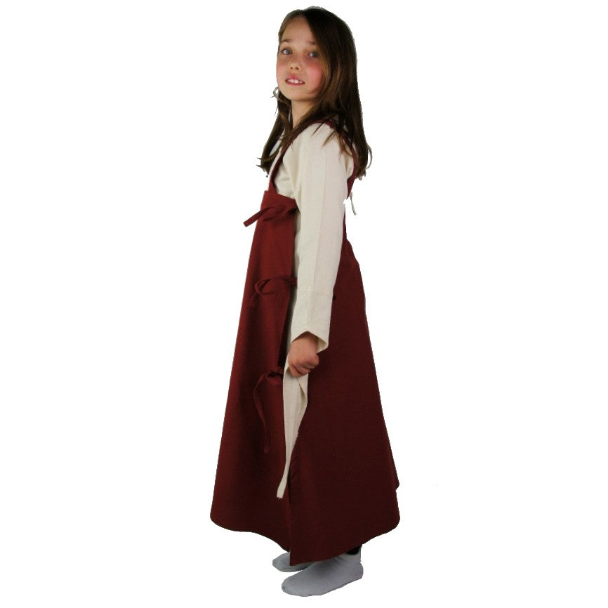 Vestido-sobrevesta para niñas