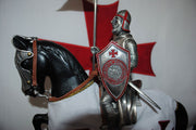 Caballero Templario a Caballo (33 cms.)