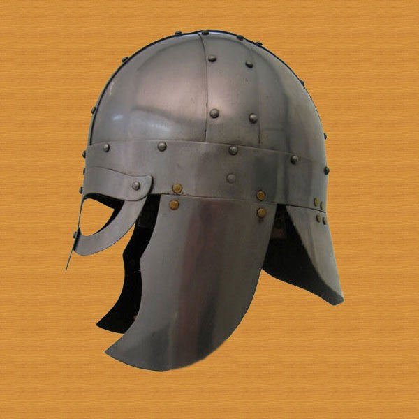 Casco Vikingo con Antifaz y protecciones