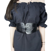 Blusa medieval manga corta