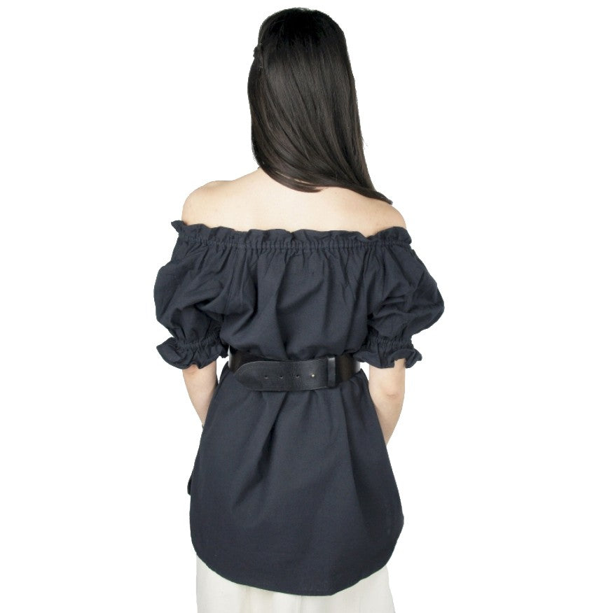 Blusa medieval manga corta