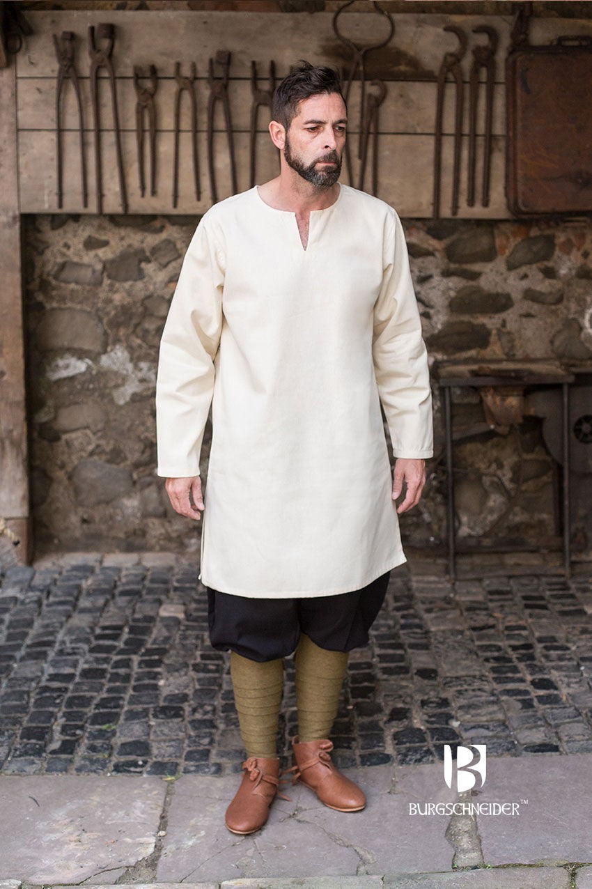 Túnica Medieval Leif, crudo