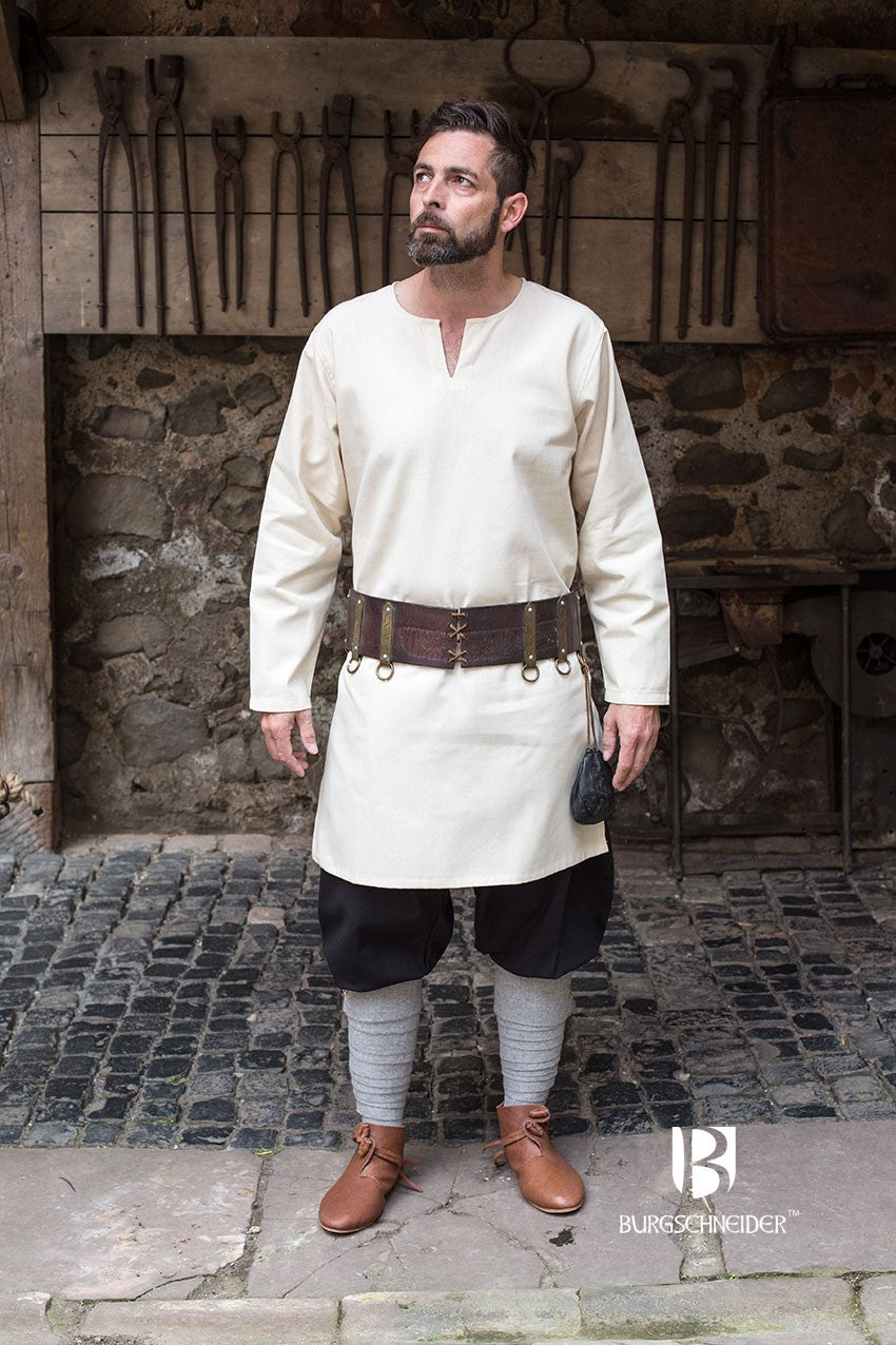 Túnica Medieval Leif, crudo