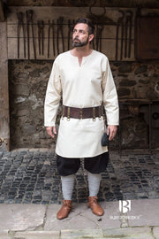 Túnica Medieval Leif, crudo