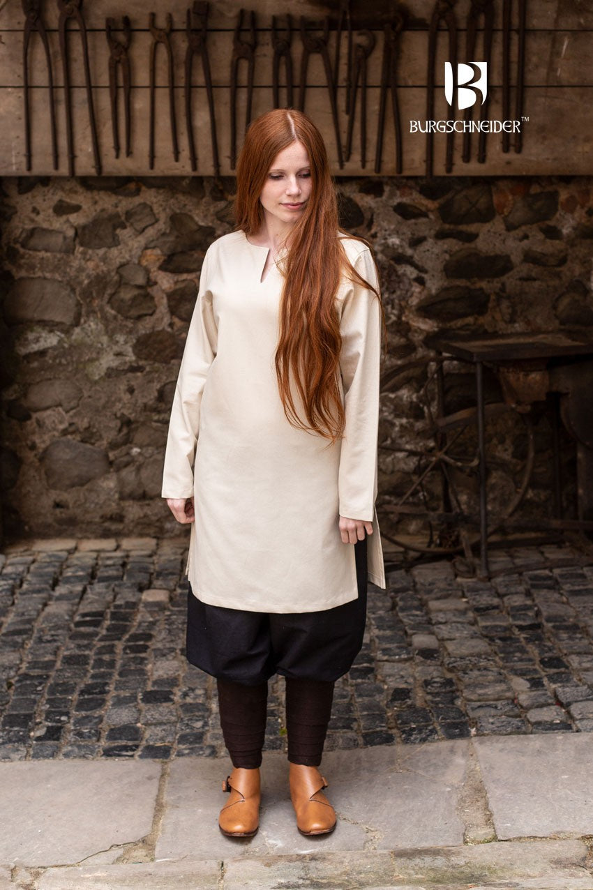 Túnica Medieval Natural Greta
