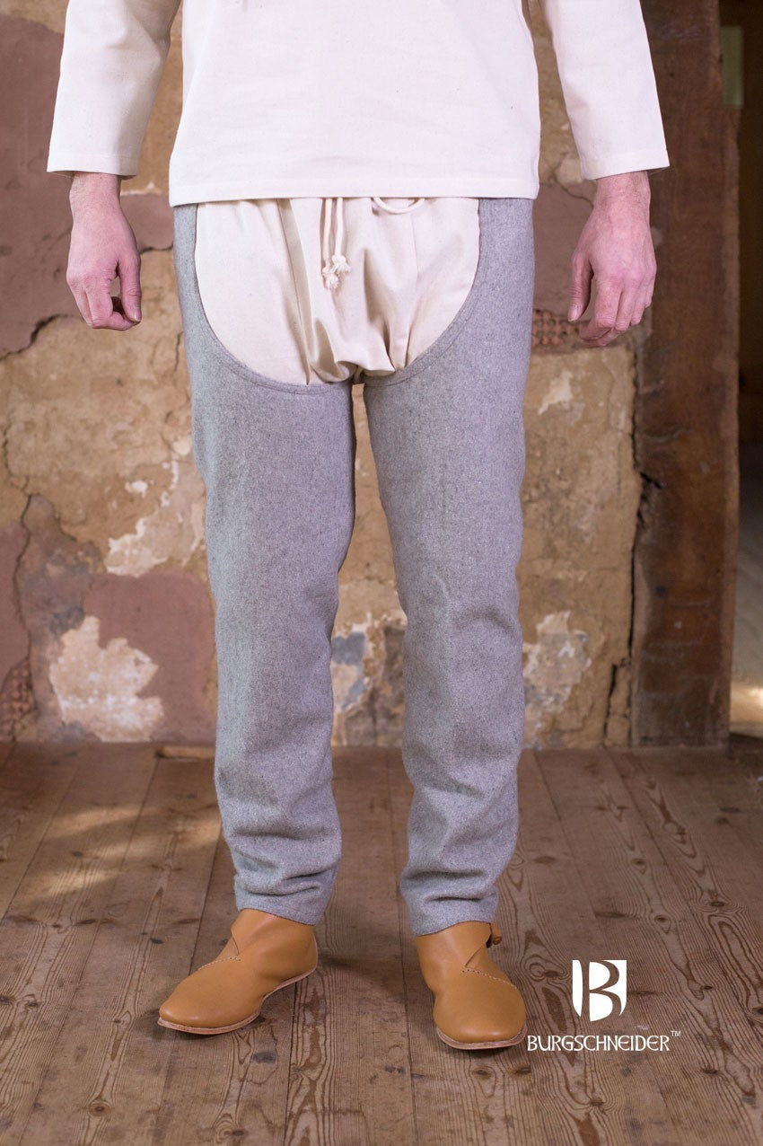 Piernas de lana Bernulf, gris