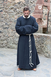 Traje de Monje medieval Benediktus, negro