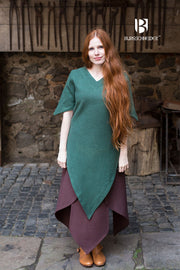 Túnica medieval Laylin, verde