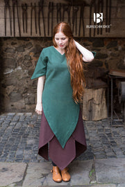 Túnica medieval Laylin, verde