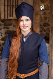 Sombrero de mago Adis, lana azul
