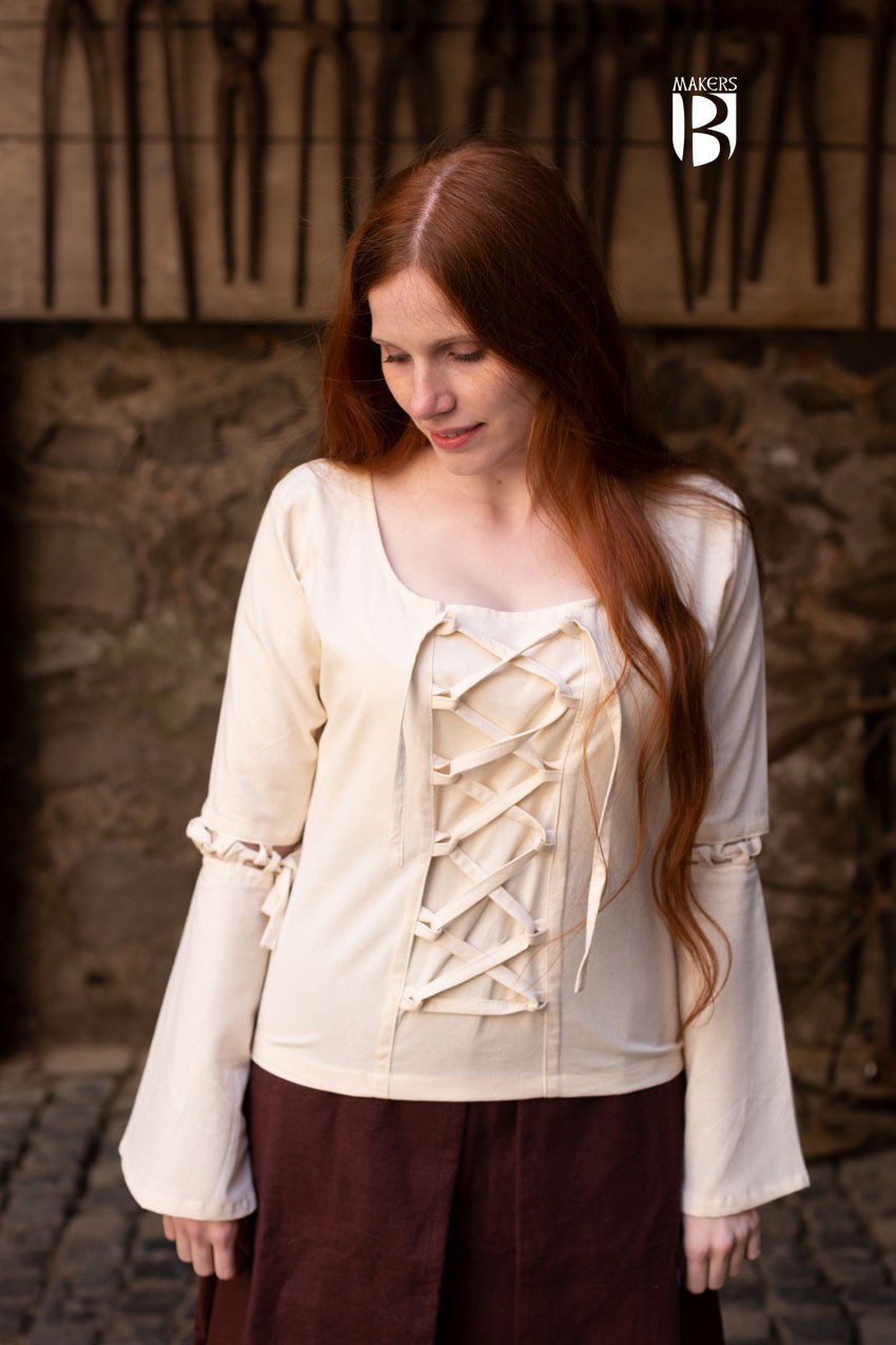 Blusa medieval Ely