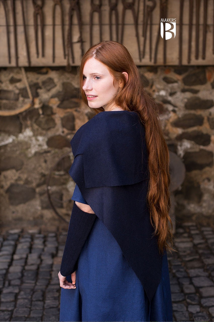 Delantal-bufanda medieval Bertrude