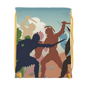 Mochila de cuerdas Lucha Gladiadores (34x42 cms.)