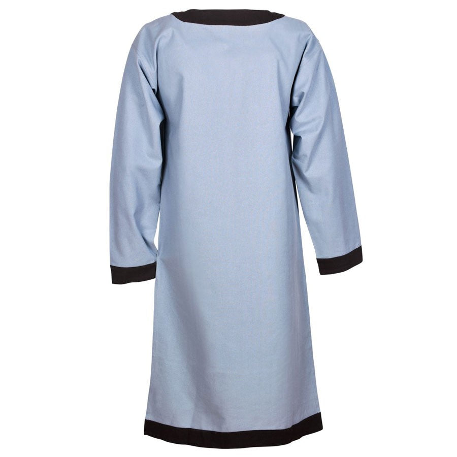 Túnica medieval larga Vallentin, gris