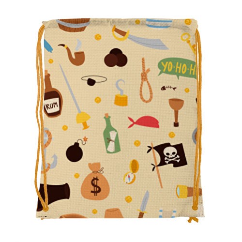 Mochila de cuerdas Piratas (34x42 cms.)