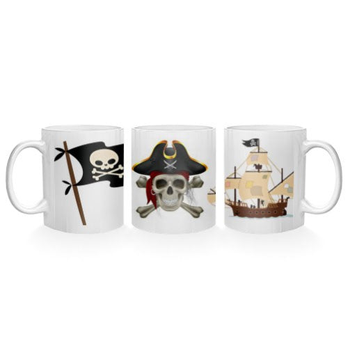 Taza de Cerámica Piratas