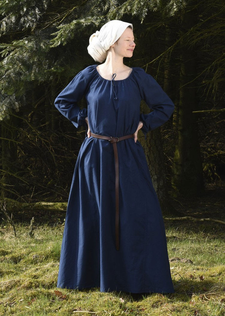 Vestido medieval Ana, azul