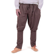 Pantalones vikingos Olaf, marrón