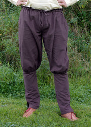Pantalones vikingos Olaf, marrón