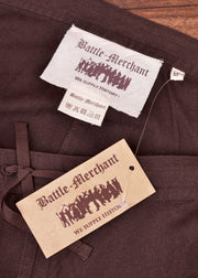 Pantalones vikingos Olaf, marrón