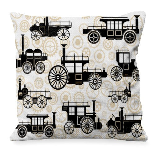 Cojín Diseño Steam Punk