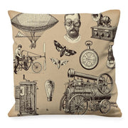 Cojín con Diseños de Steam Punk