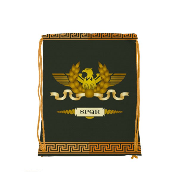 Mochila de cuerdas Legión Romana SPQR (34x42 cms.)