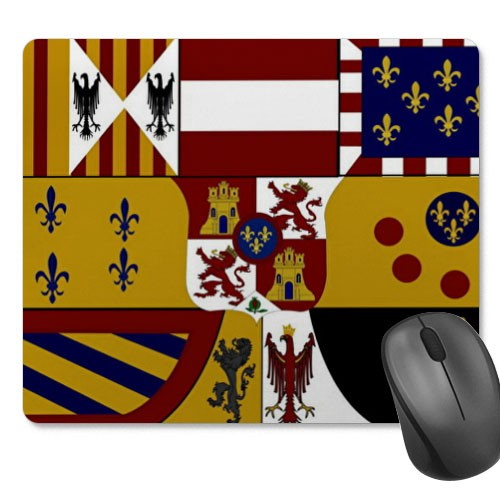 Alfombrilla Ratón Rectangular Escudo Medieval (23,5x19,5 cm)