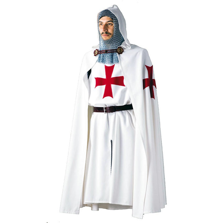Capa Templaria con cruz bordada
