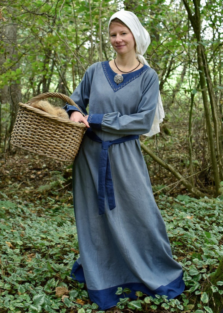 Vestido vikingo Jona, azul