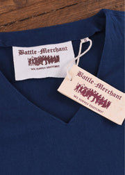 Blusa medieval Aila, azul