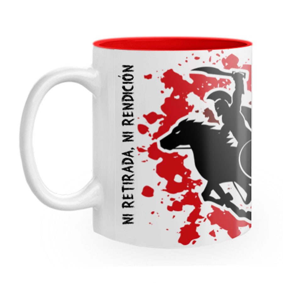 Taza de Cerámica Lucha Espartana