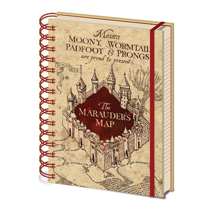 Bloc de notas Mapa del Merodeador, Harry Potter
