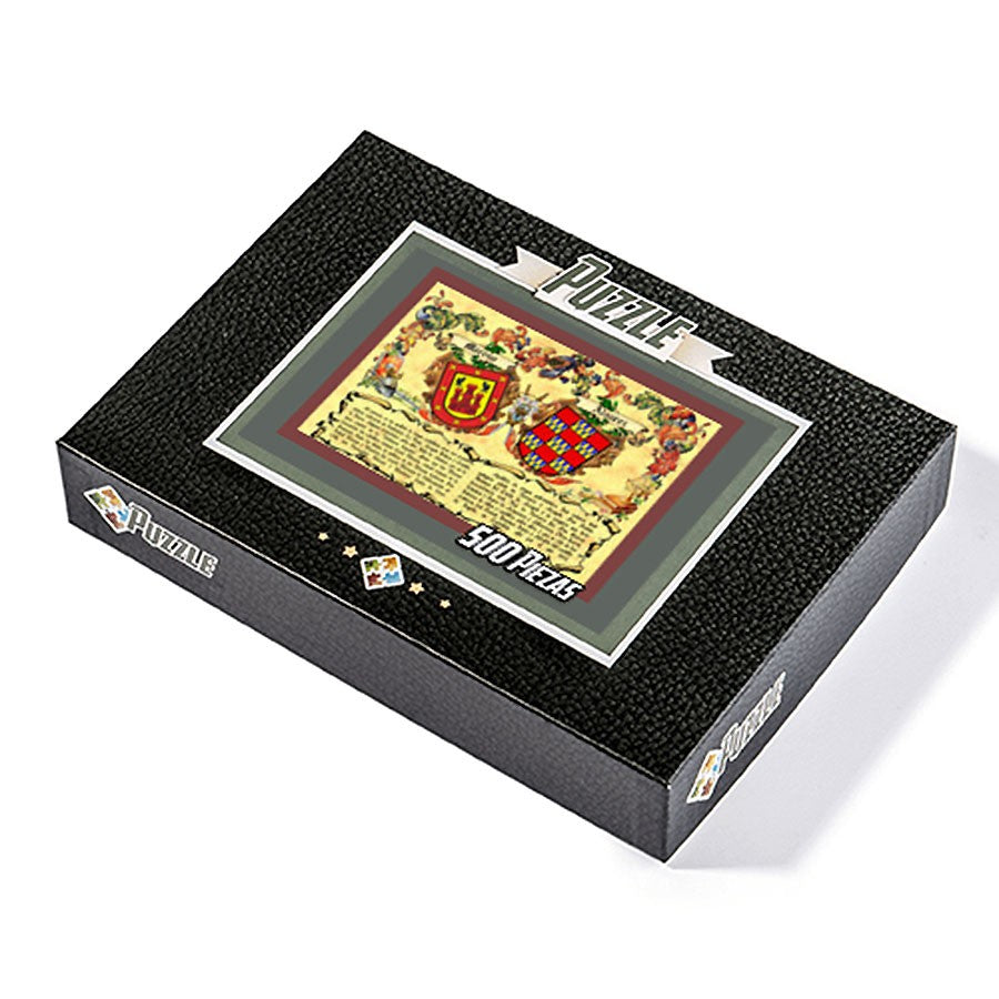 Puzzle Escudos Heráldicos 2 Apellidos