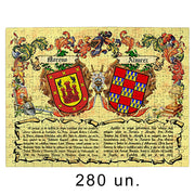 Puzzle Escudos Heráldicos 2 Apellidos