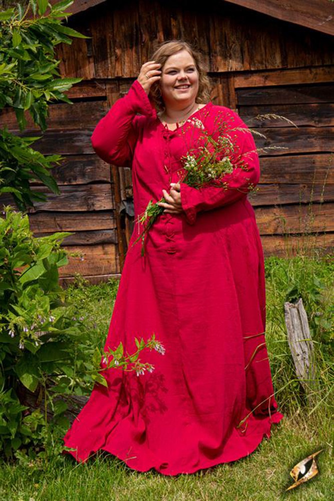 Túnica interior Isabel, rojo oscuro
