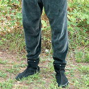Pantalón medieval de terciopelo elástico