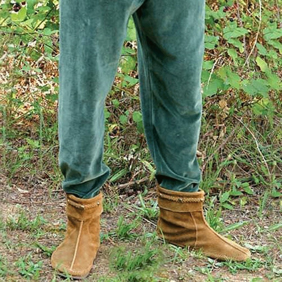 Pantalón medieval de terciopelo elástico