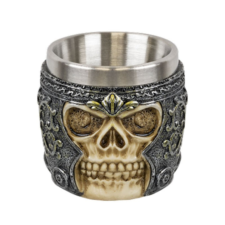 Vaso decoración calavera