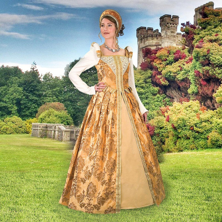 Vestido del Renacimiento Anjou