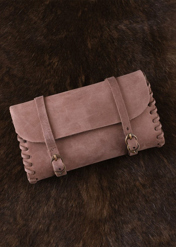 Bolso medieval con dos hebillas