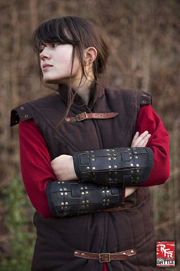 Brazaletes de Combatiente medieval